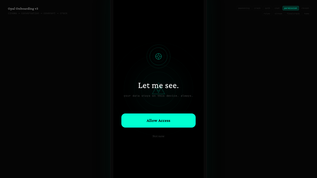 Screen 12: Permission